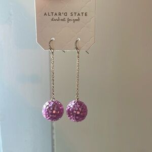 NEVER-WORN alter’d state earrings